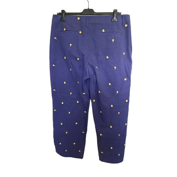 J Crew Embroidered Sailor Heritage Chino Pant - Picture 4 of 4